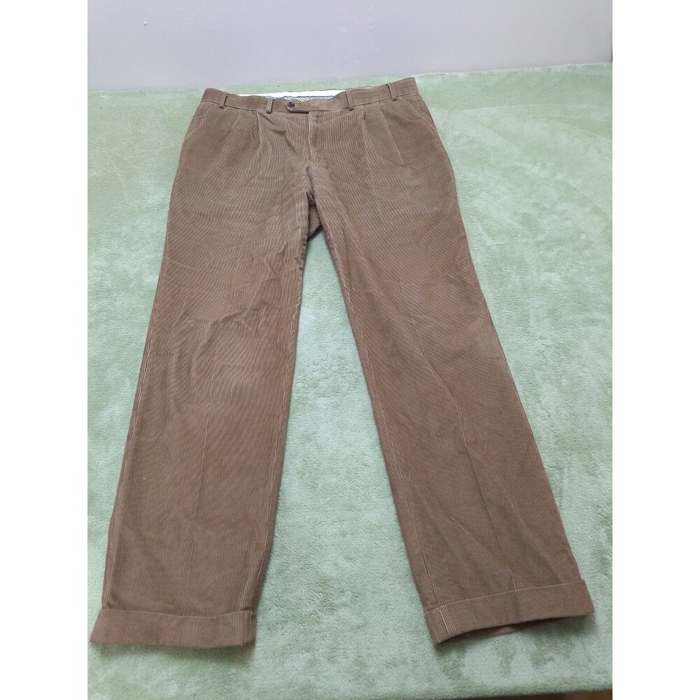 Lauren Ralph Lauren Mens Tan 38x32 Corduroy Straight Leg Pants